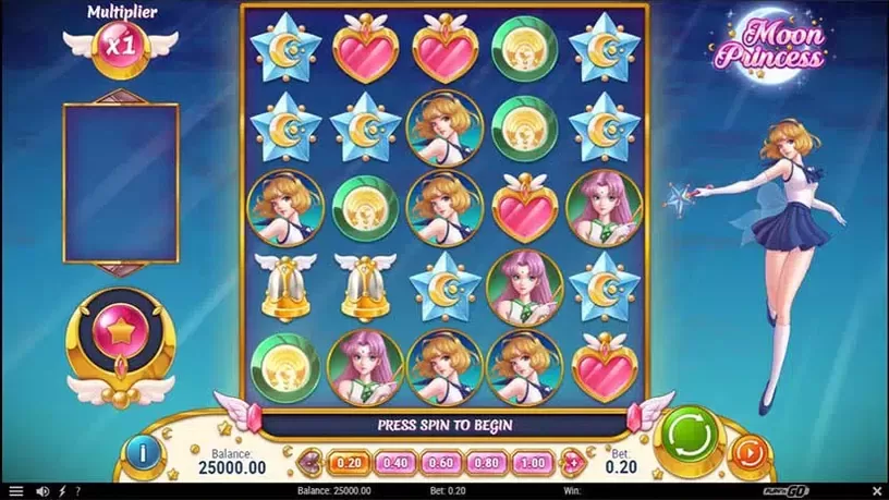 Moon Princess slot screenshot 1