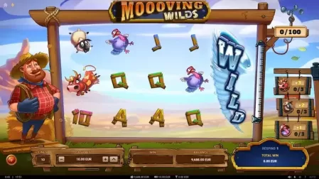 Moooving Wilds slot screenshot 2
