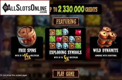 Game features. More Gold Diggin from Betsoft