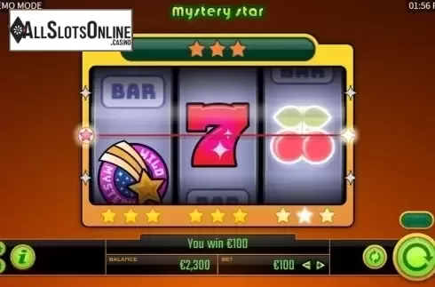 Win Screen 2. Mystery Star (Golden Hero) from Golden Hero