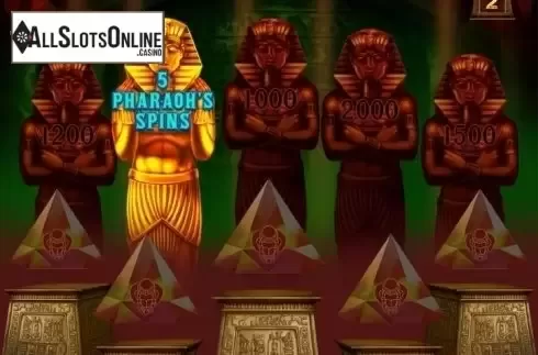 Win Screen. Mystic Pharaoh from Octavian Gaming