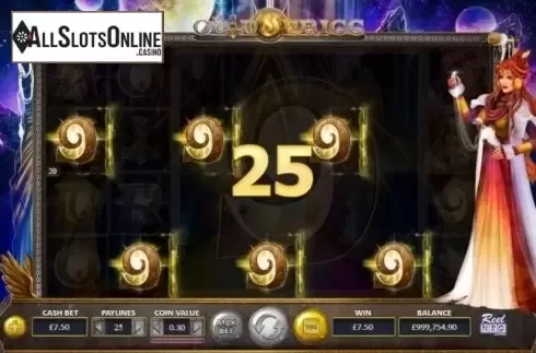 Win Screen. Odin and Frigg from ReelNRG