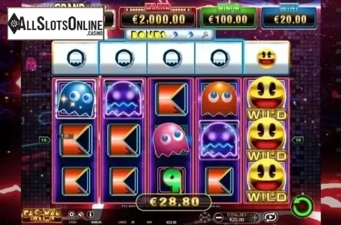 Win Screen . Pac-Man: Wild Edition from Ainsworth