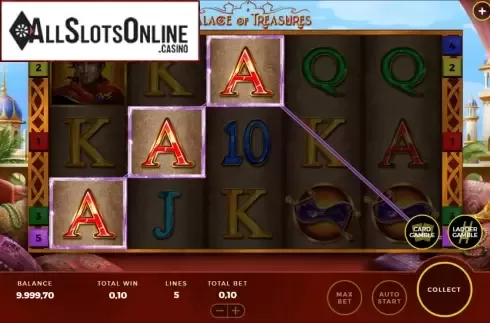 Win Screen 1. Palace of Treasures from Bally Wulff