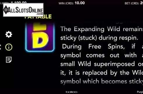 Expanded wild screen 2