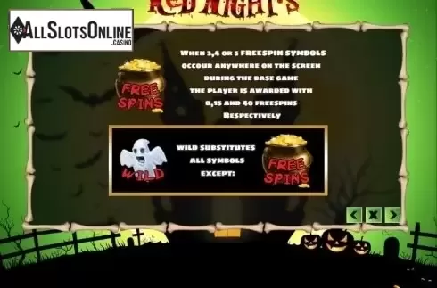 Features. Red Nights from PlayPearls