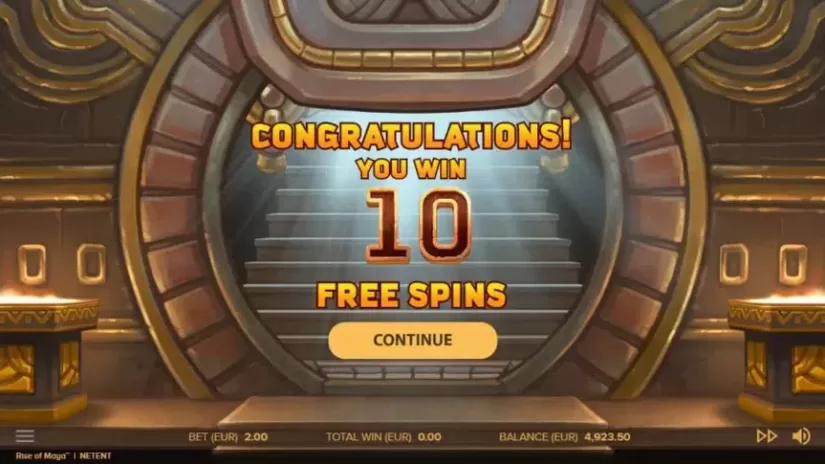 Rise of Maya slot screenshot 4