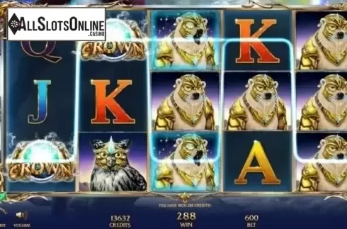 Wild Win screen. Snow Crown from Bla Bla Bla Studious