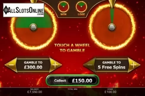 Gamble. Stacked Fire 7s from Inspired Gaming