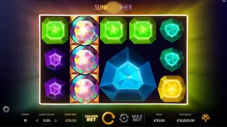 Suncatcher Gigablox slot screenshot 3