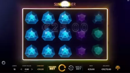 Suncatcher Gigablox slot screenshot 2