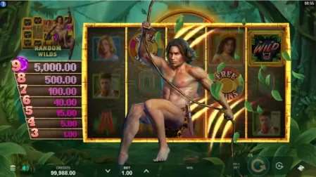 Tarzan and the Jewels of Opar slot screenshot 2