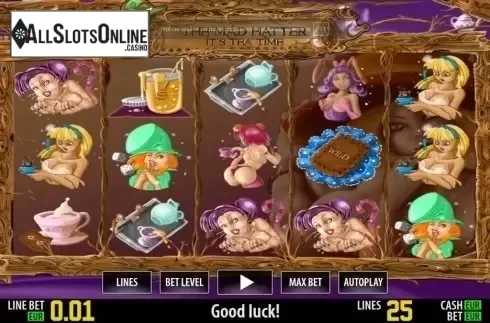 Game reels. The Mad Hatter HD from World Match