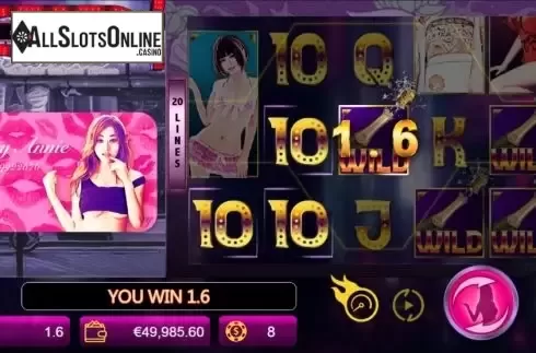 Win screen. Tokyo Sweeties from Manna Play