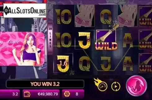 Win screen 2. Tokyo Sweeties from Manna Play