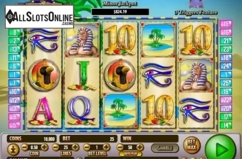 Reels screen. Treasure Tomb (Habanero) from Habanero