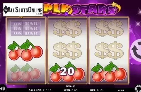 Win screen 2. Triple Stars from KAJOT