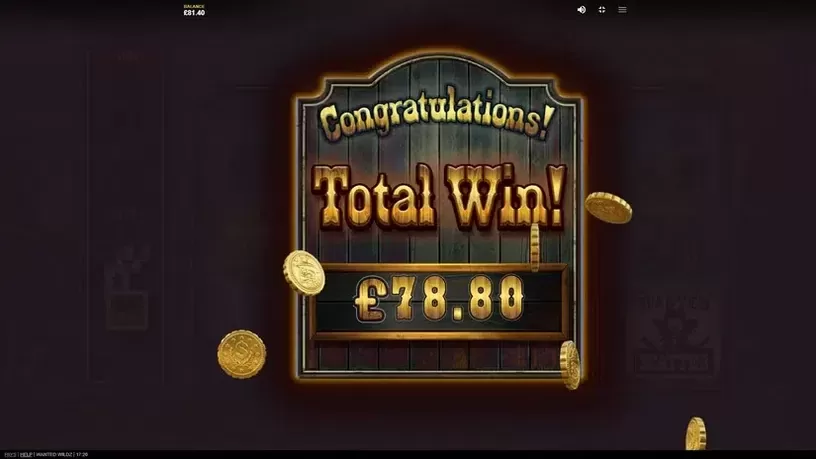 Wanted Wildz slot screenshot 7
