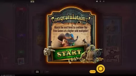 Wanted Wildz slot screenshot 5