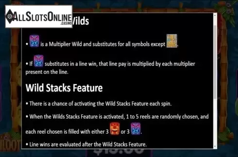 Wild Feature Screen