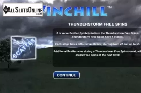 Intro screen