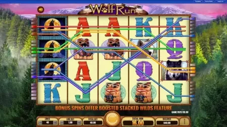 Wolf Run slot screenshot 2