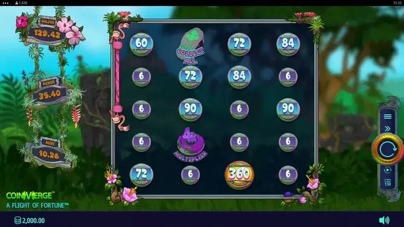 A Flight of Fortune slot screenshot