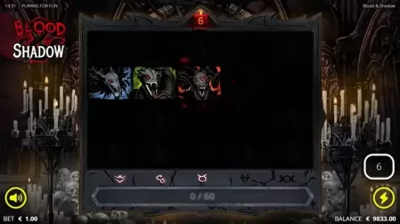 Blood & Shadow slot screenshot 2