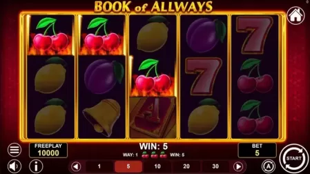 Book of All Ways slot screenshot 2