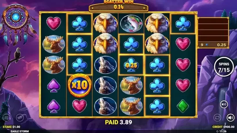 Eagle Storm slot screenshot 4