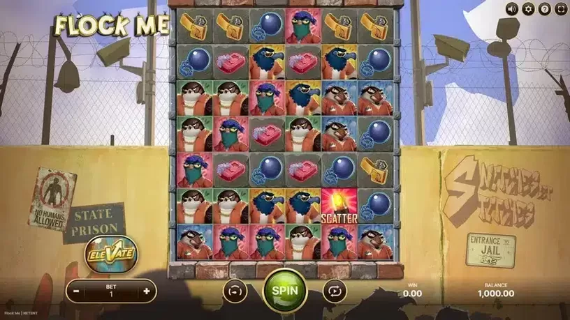 Flock Me slot screenshot 1
