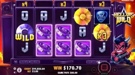 Hellvis Wild slot screenshot 5