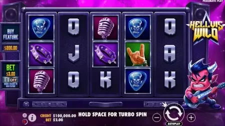 Hellvis Wild slot screenshot 1