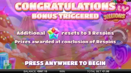 Jelly Jillions slot screenshot 2