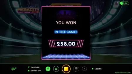 Megacity Football Fever slot screenshot 6