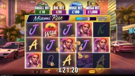 Miami Rise slot screenshot 4