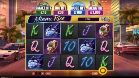 Miami Rise slot screenshot 1