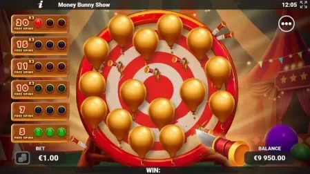 Money Bunny Show slot screenshot 5