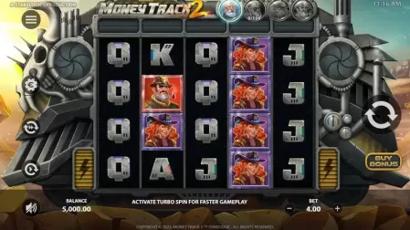 Money Track 2 slot screenshot 1