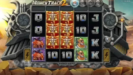 Money Track 2 slot screenshot 3