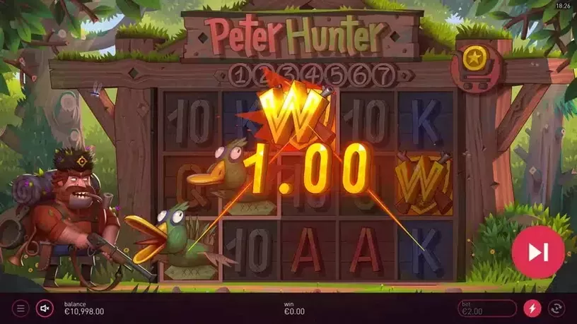 Peter Hunter slot screenshot 2