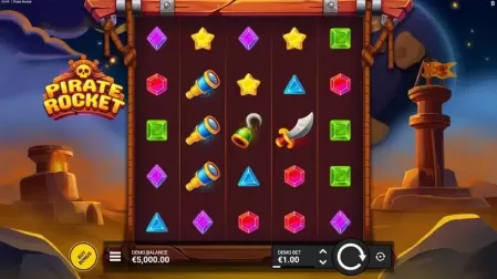 Pirate Rocket slot screenshot 1