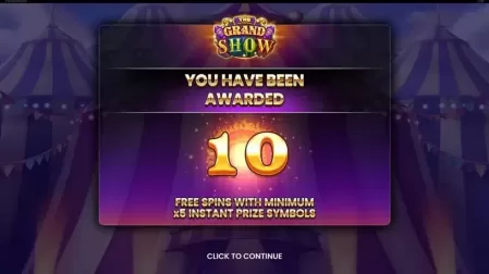 The Grand Show slot screenshot 3