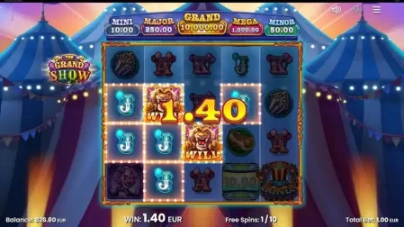 The Grand Show slot screenshot 4