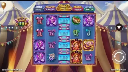 The Grand Show slot screenshot 1