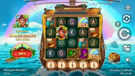 Treasure Ireland slot screenshot 1