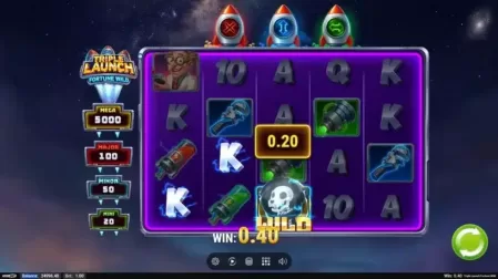 Triple Launch Fortune Wild slot screenshot 2