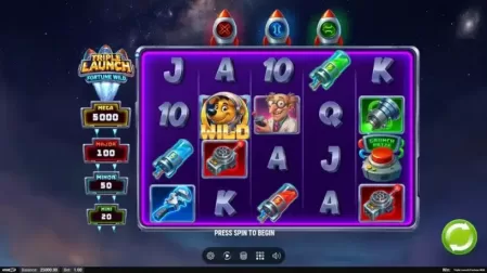Triple Launch Fortune Wild slot screenshot 1