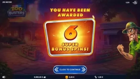 Zoo Busters slot screenshot 2
