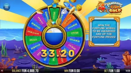 4 Fantastic Fish Gold Dream Drop slot screenshot 4